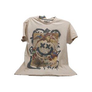 Popular Poison T Shirt Los Angeles Size Medium Graffiti Short Sleeve READ